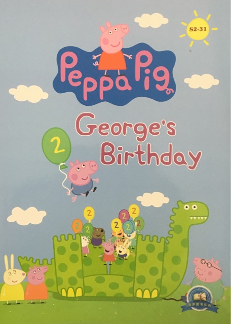 小豬佩奇第二季 點(diǎn)讀版 Peppa Pig:S2-31 George's birthday