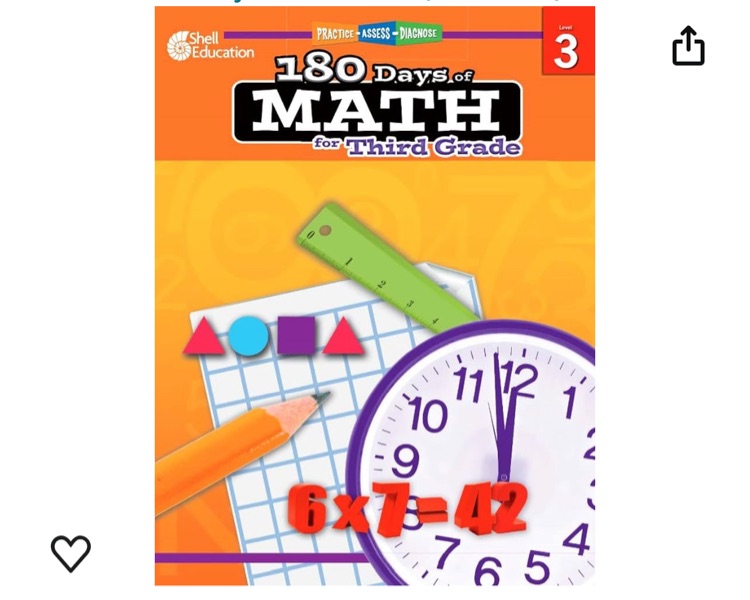 180 Days of Math: Grade 3