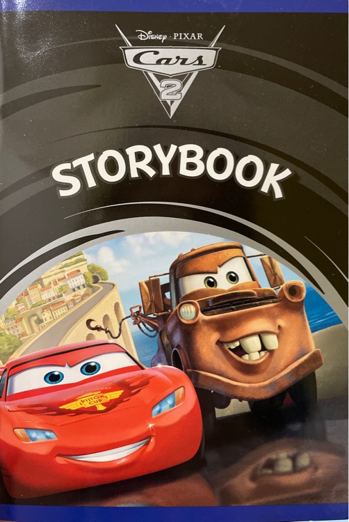 Cars 2 storybook