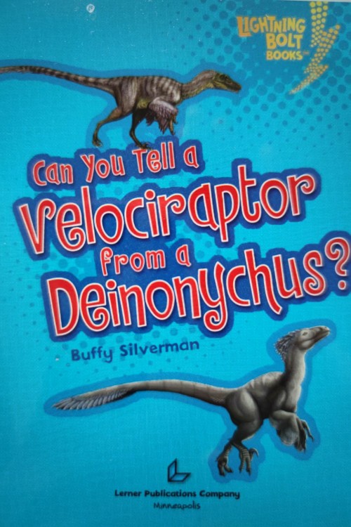 can you tell a velociraptor from a deinonychus