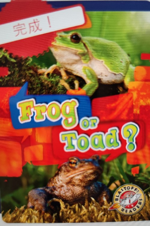 spotting differents: frog or toad