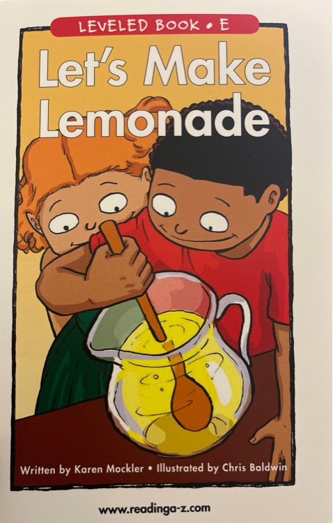 Let's make lemonade