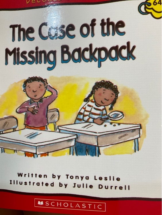 The Case of the Missing Backpack