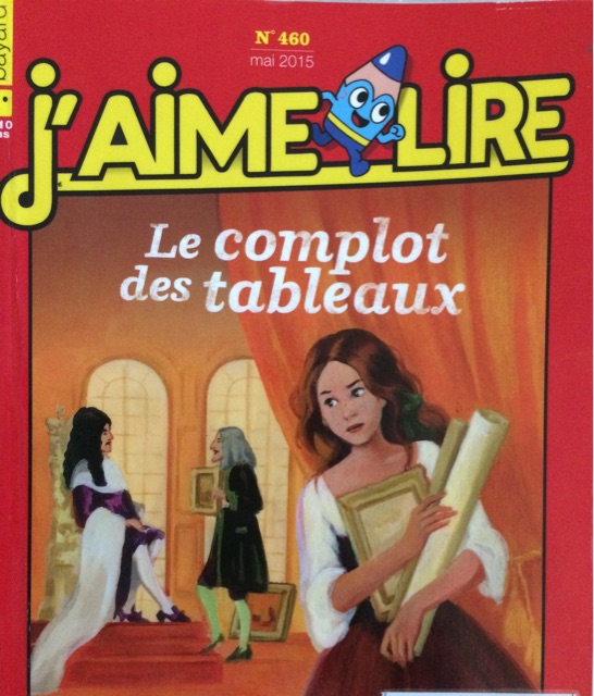 J'aime lire: Le complot des tableaux