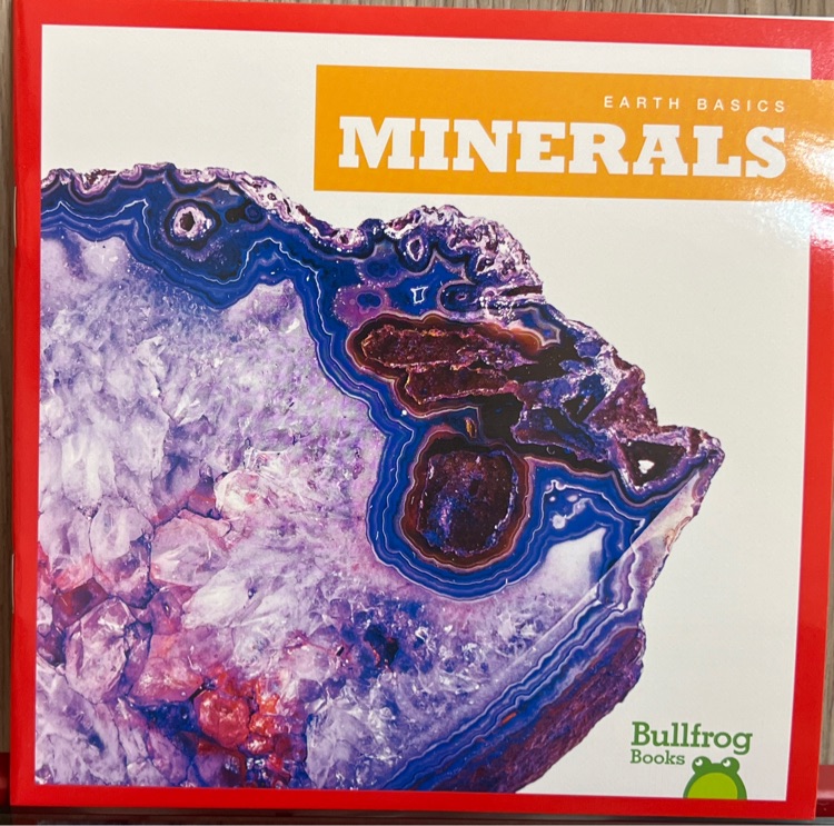 Bullfrog Books earth Basics Minerals