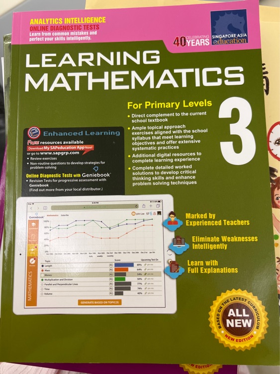 learning mathematics for primary level 3