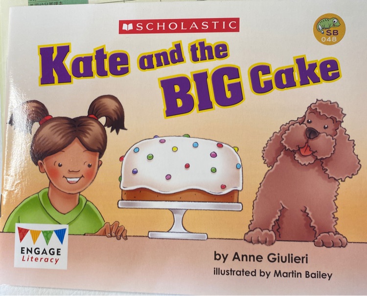 Kate and the big cake