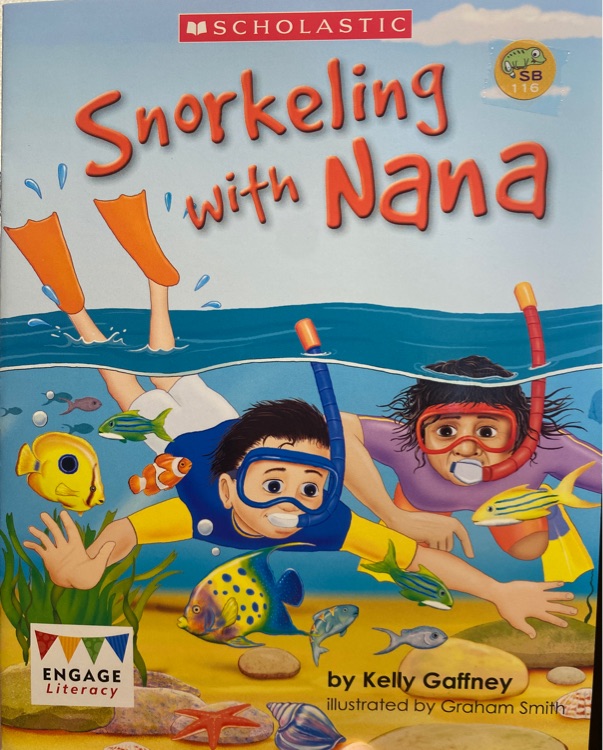 Snorkeling with nana