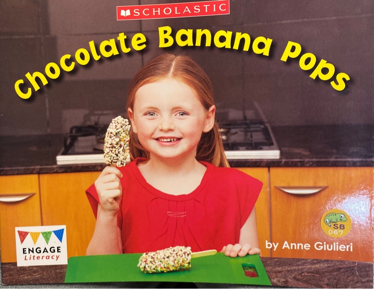 Chocolate banana pops