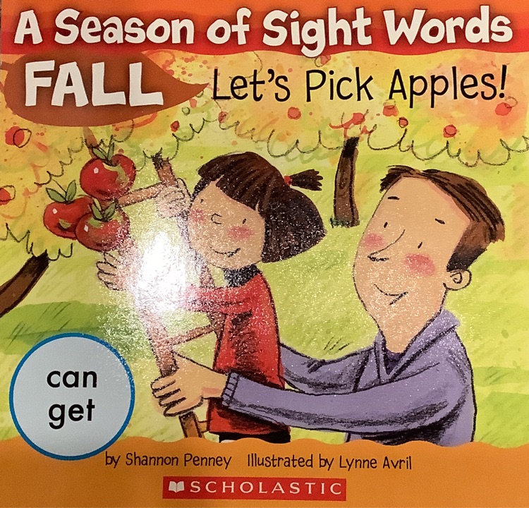 A season of Sight Words Let's Pick Apples