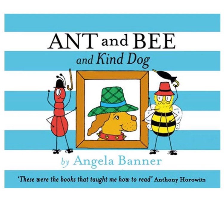 英文原版 Ant and Bee and Kind Dog 螞蟻和蜜蜂 兒童英文啟蒙單詞繪本 精裝 圖畫故事書 . 綠山墻圖書專營店