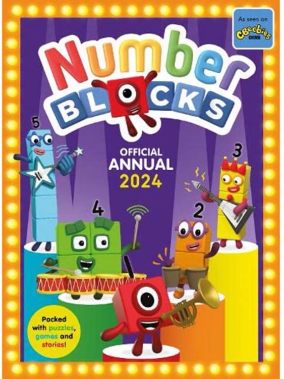 Numberblocks Annual 2024 數(shù)字積木字母積木動(dòng)畫年鑒2024