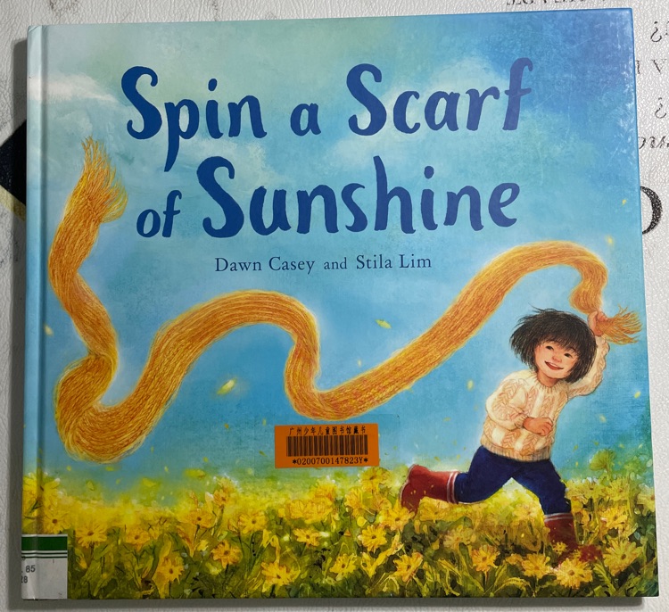 Spin a scarf of sunshine