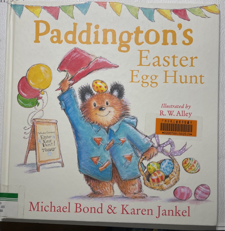 Paddington's easter egg hunt