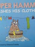 super hammy washes his clothes