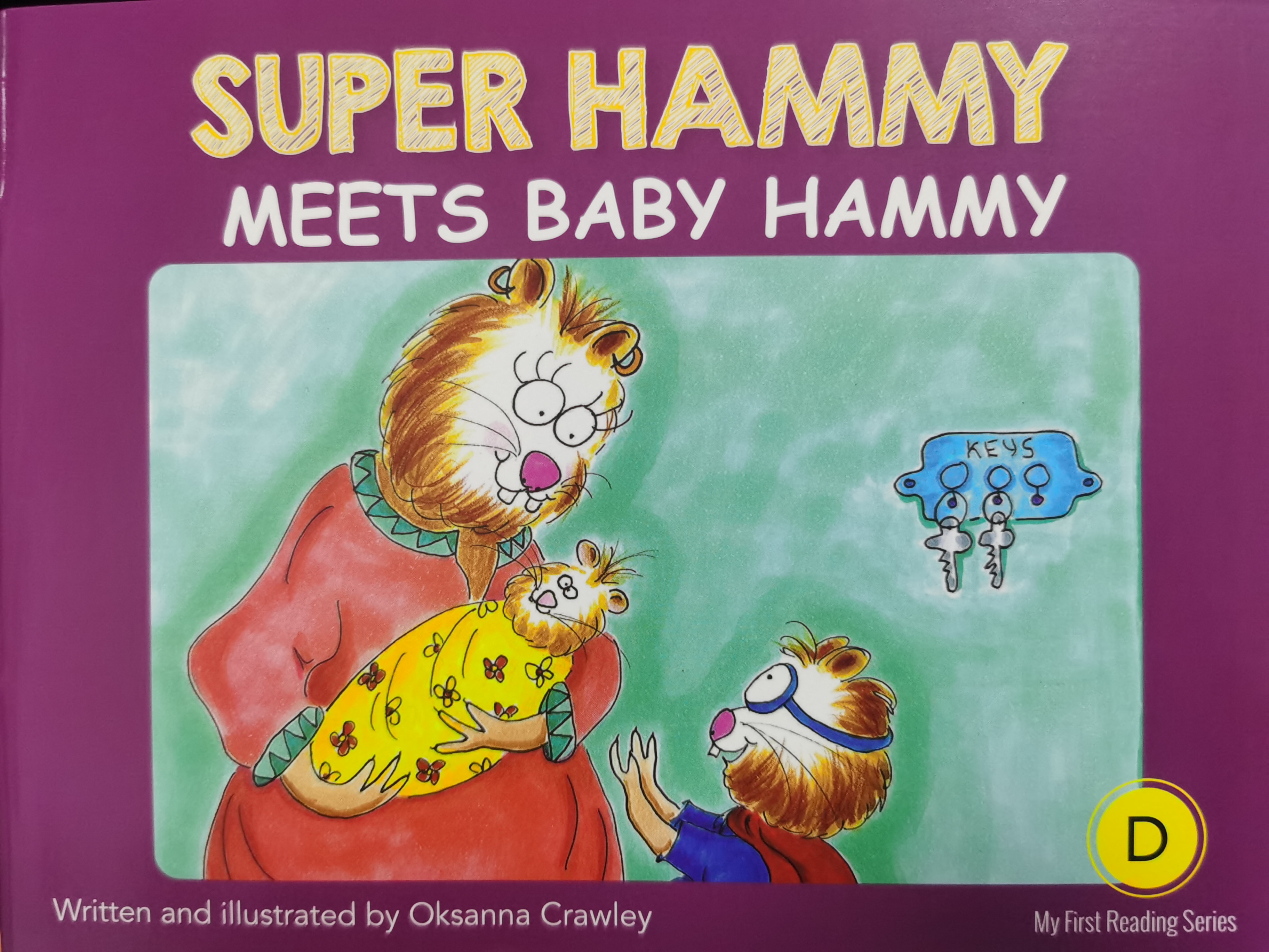 super hammy meets baby hammy