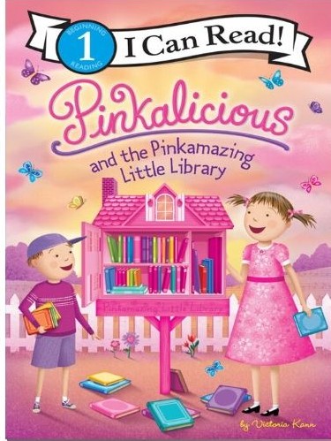 pinkalicious and the pinkamazing little library