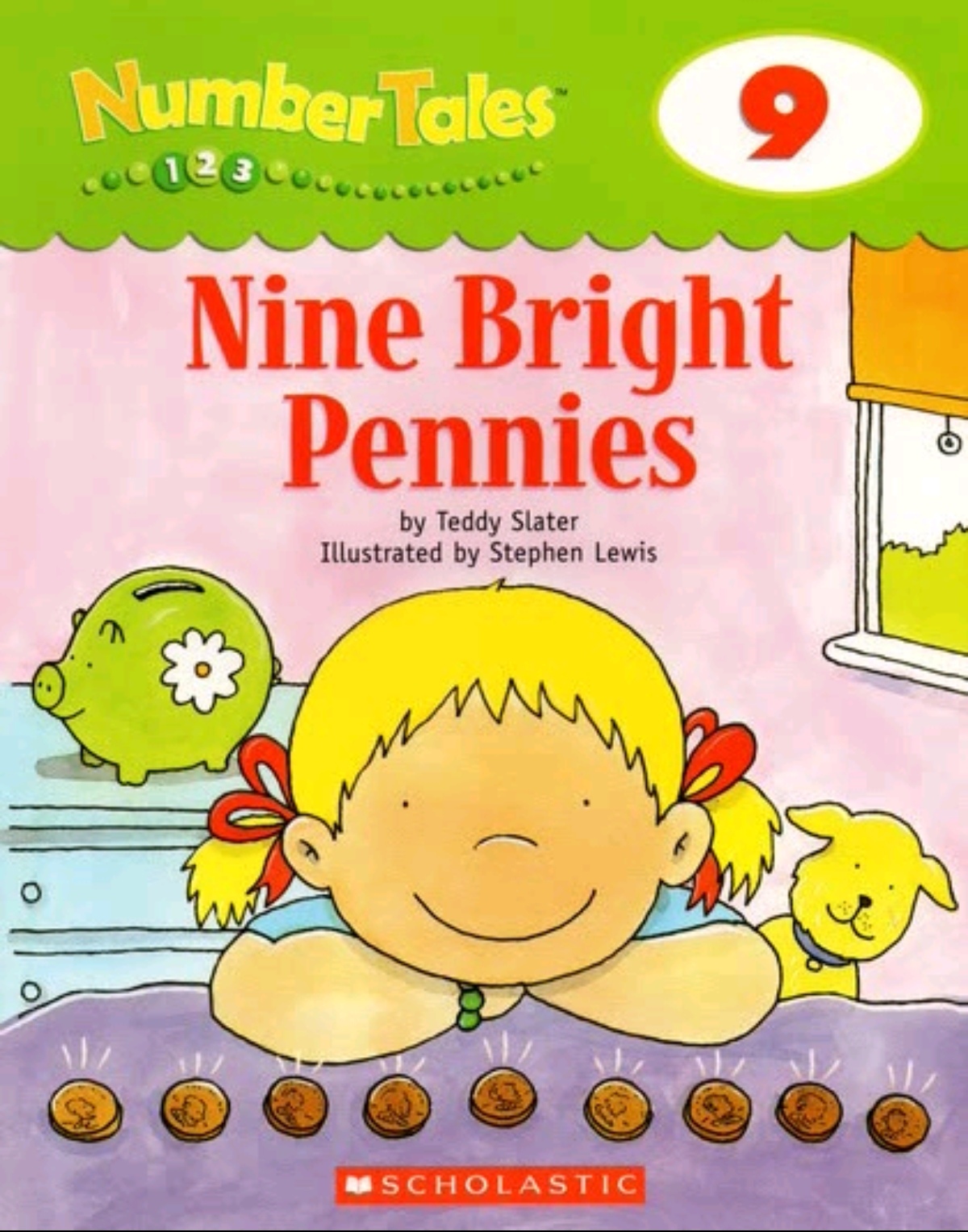 Nine bright pennies