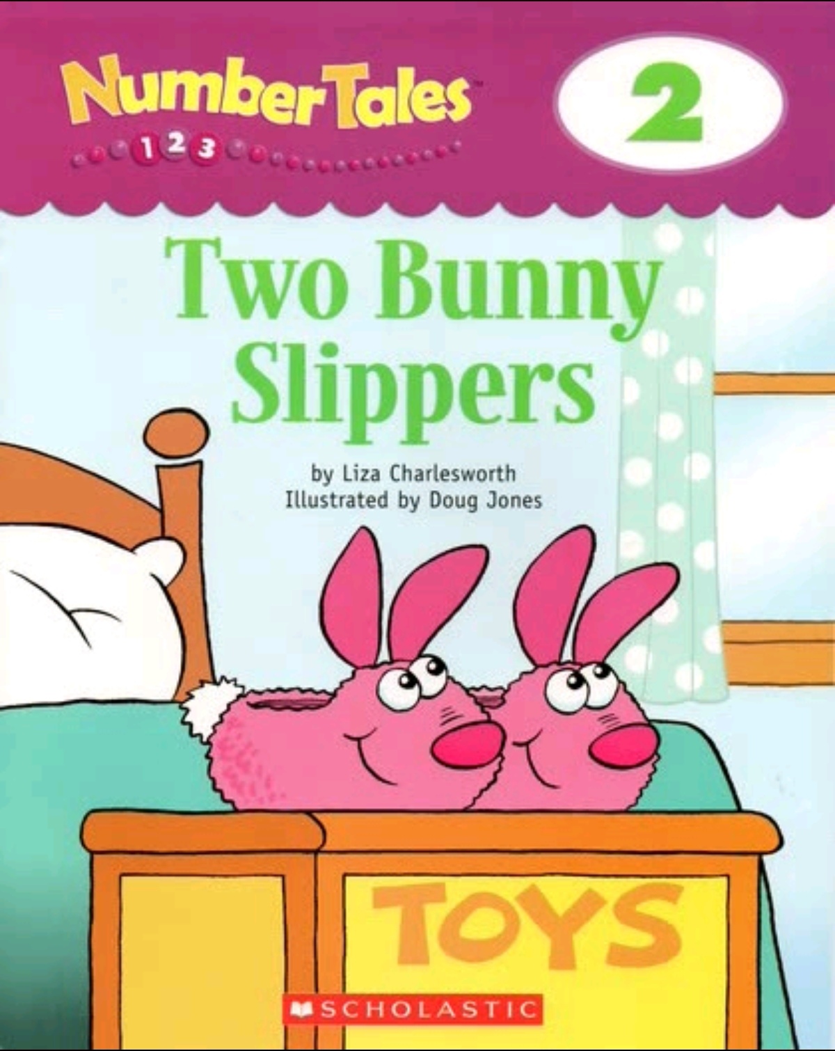 Two bunny slippers