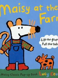 小鼠波波蓝盒: Maisy at the Farm(机关书)
