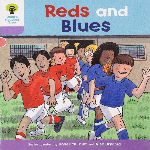 ORT L1-40 : Reds and Blues
(Oxford Reading Tree)(First Sentences 4)