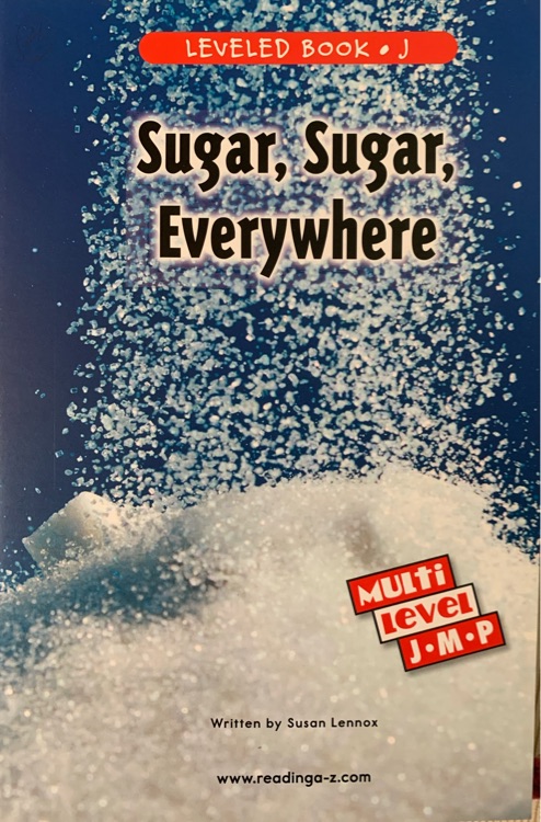 Sugar, Sugar, Everywhere (正版RAZ J)