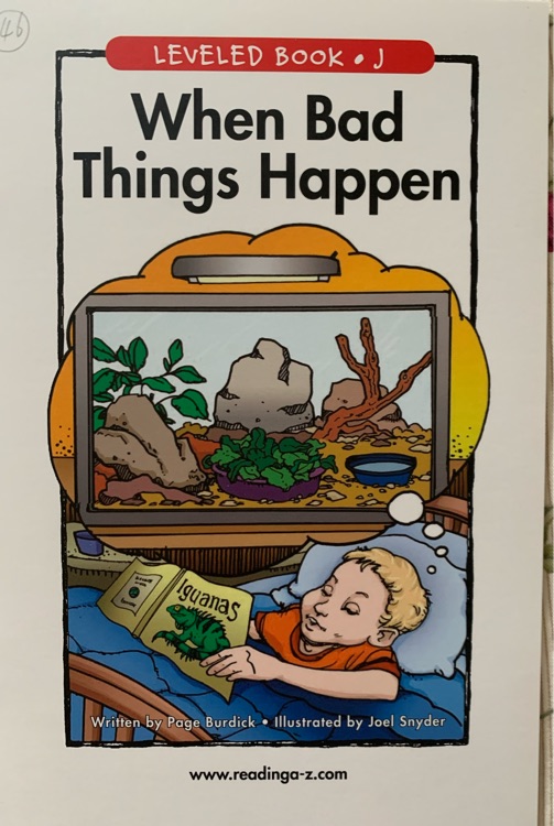 When Bad Things Happen (正版RAZ J)
