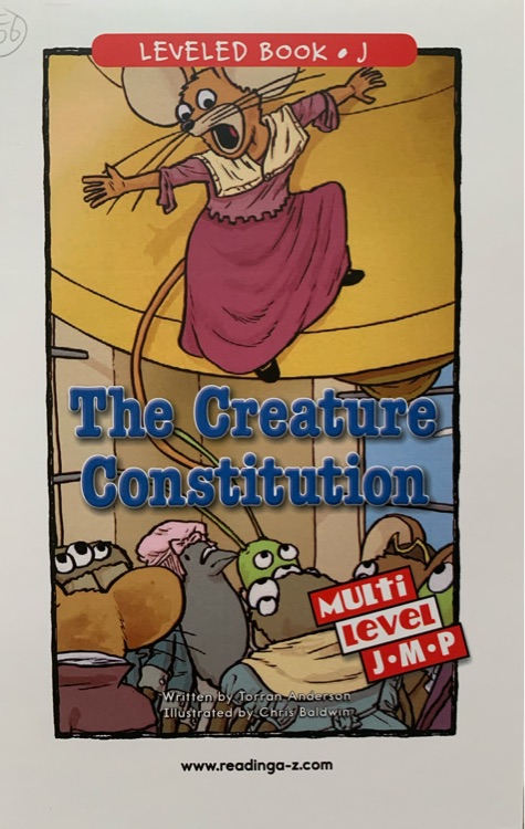 The Creature Constitution (正版RAZ J)