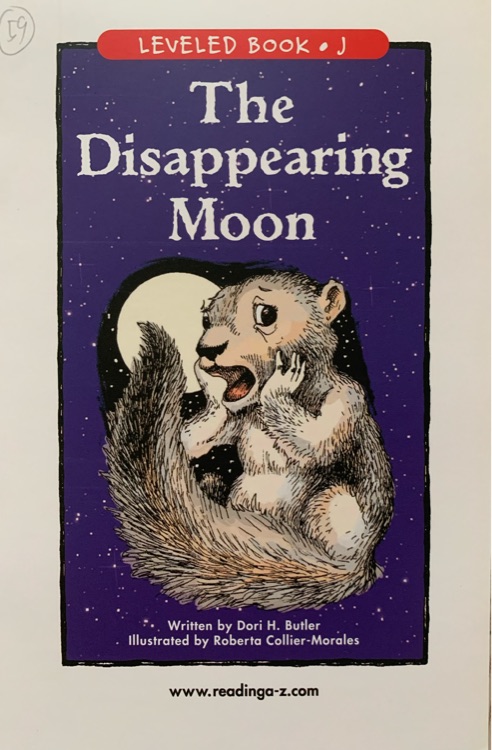 The Disappearing Moon (正版RAZ J)