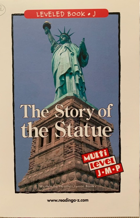 The Story of the Statue (正版RAZ J)