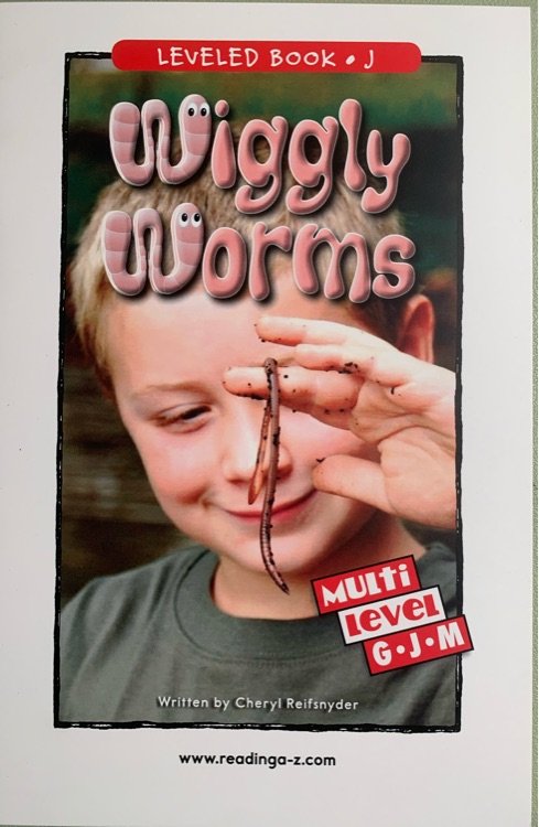 Wiggly Worms (正版RAZ J)