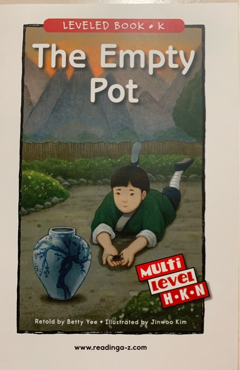 The Empty Pot (原版RAZ K)