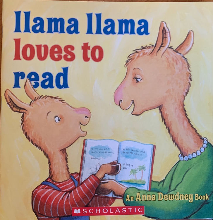 Llama llama loves to read