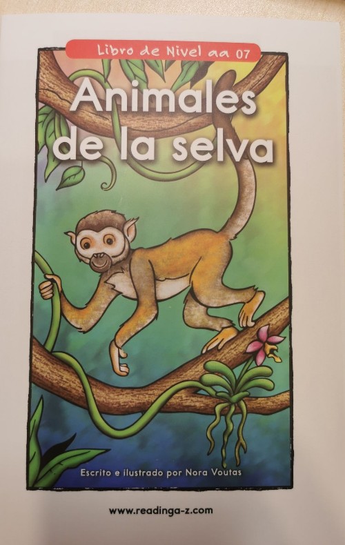 Animales de la selva