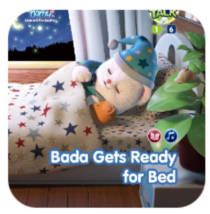 Bada Gets Ready for Bed