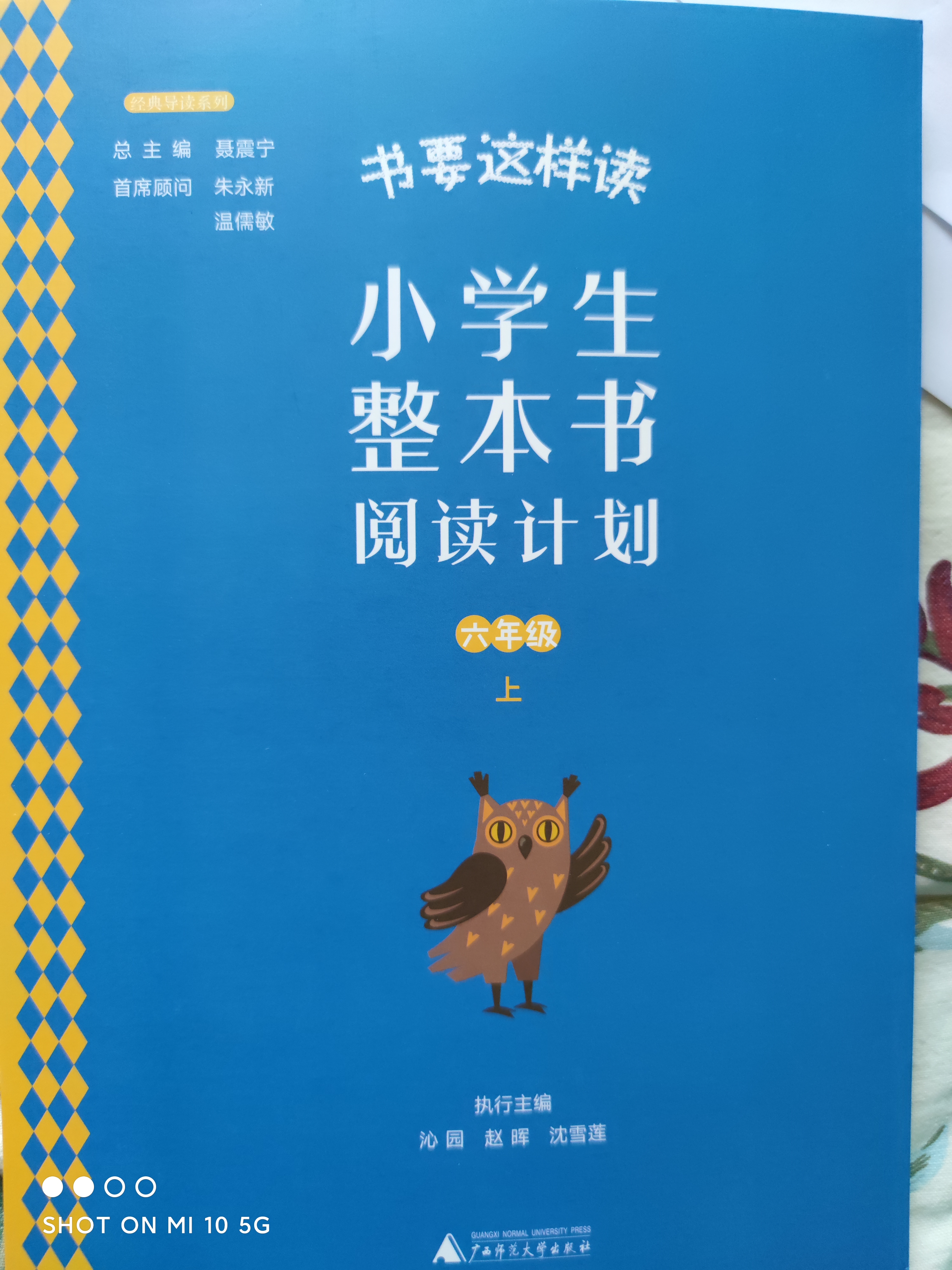 小學(xué)生整本書閱讀計(jì)劃六年級(jí)上