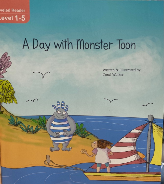 a day with monster toon