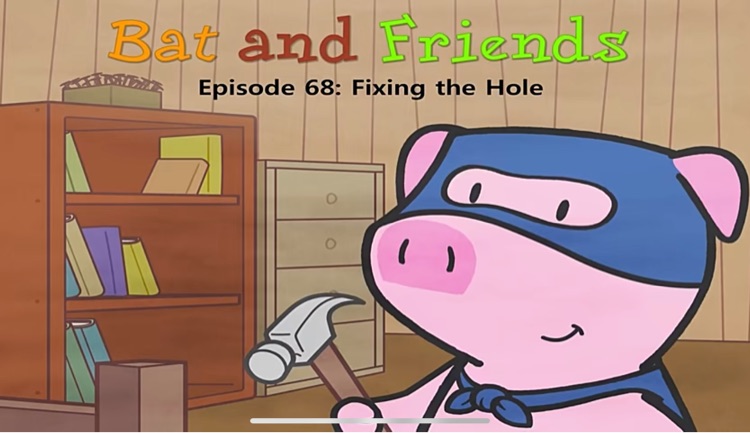 bat and friends 68 Fixing the hole