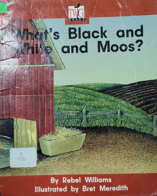 What's Black anf White and Moos?