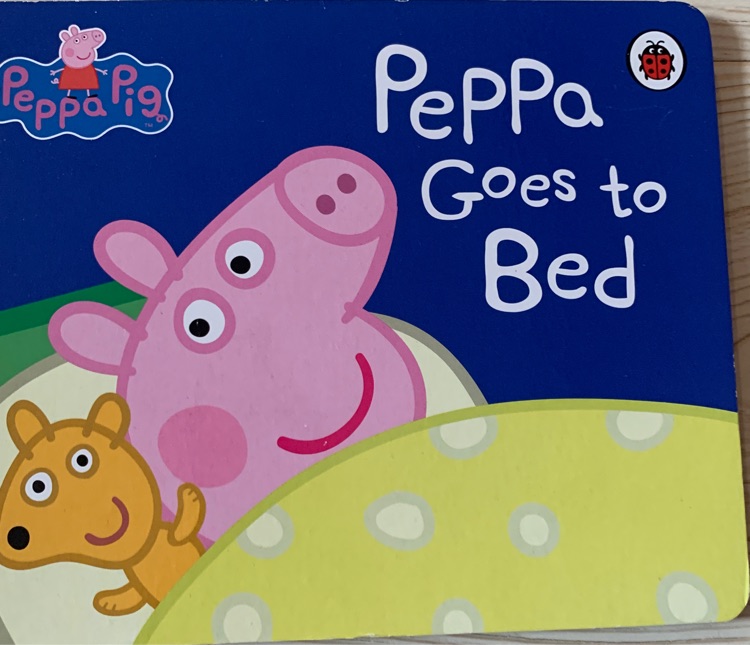 peppa goes to bed