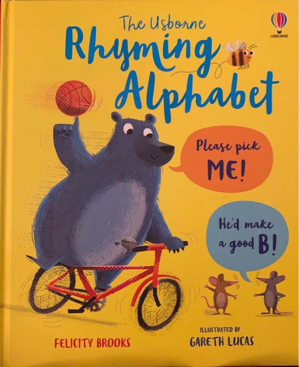 The usborne rhyming alphabet