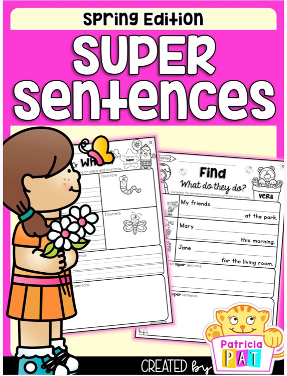 Super sentences spring edition