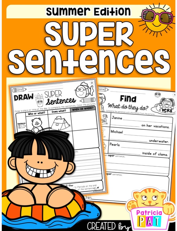 Super sentences summer edition