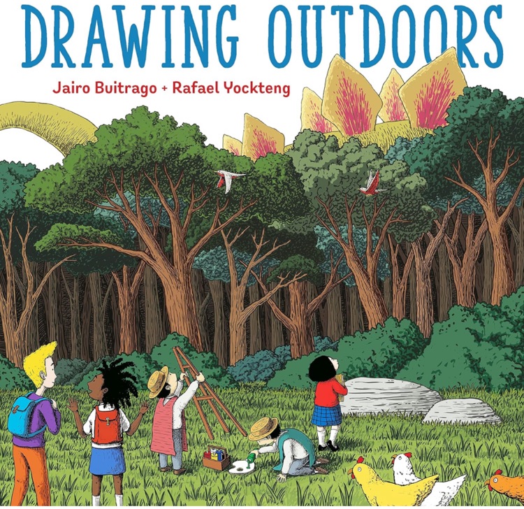 Drawing outdoors