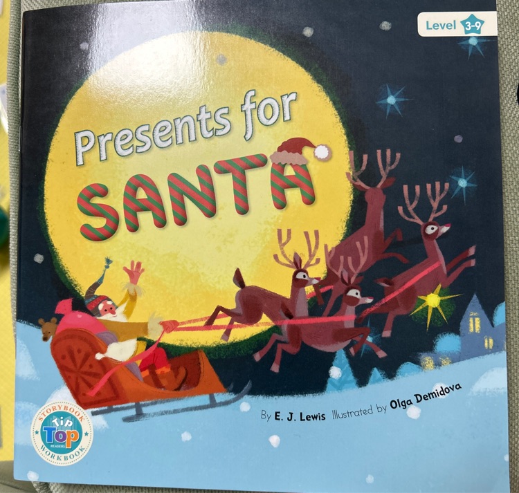 Tip top readers: presents for santa