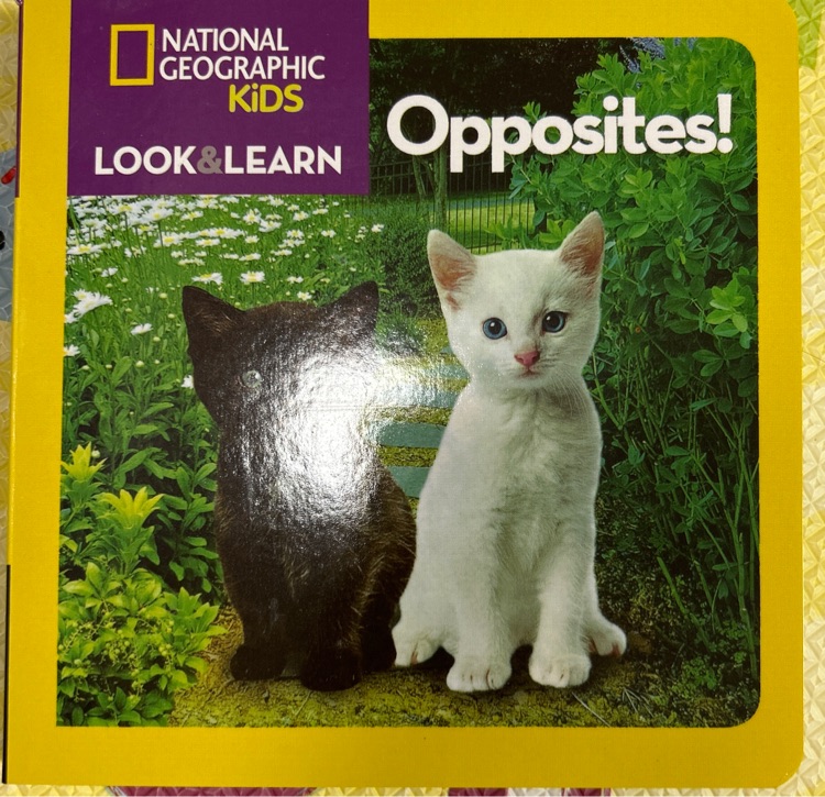 National geographic kids look and learn opposites