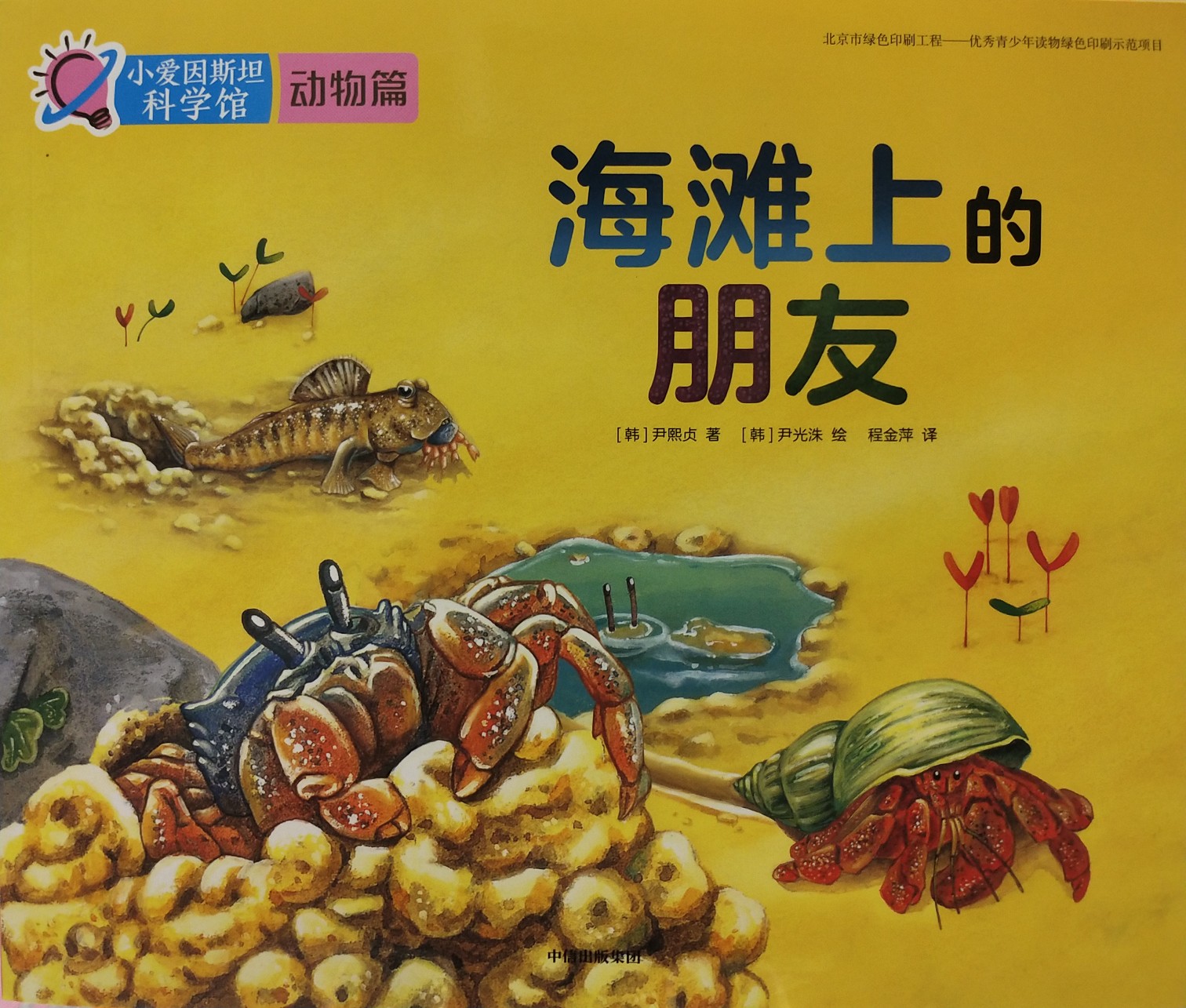 小愛因斯坦科學(xué)館動物篇: 海灘上的朋友