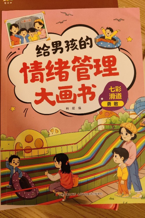 給男孩的情緒管理大話書(shū) 七彩滑道勇敢