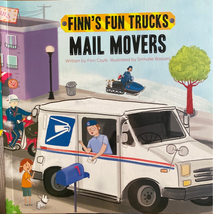 Finn's fun trucks Mail Movers