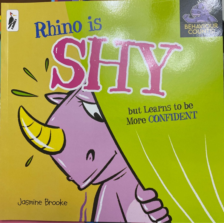 My Behavior and Emotions Rhino is shy